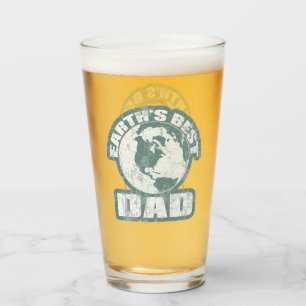 Earths Best Dad Glass
