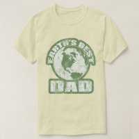 Earths Best Dad Green