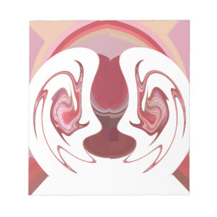 Earth's Embers: Textured Tapestry of Africa Notepad