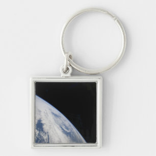 Earth's horizon and the blackness of space key ring