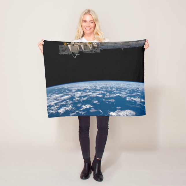 Earth's Limb, Or Horizon Fleece Blanket (In Situ)