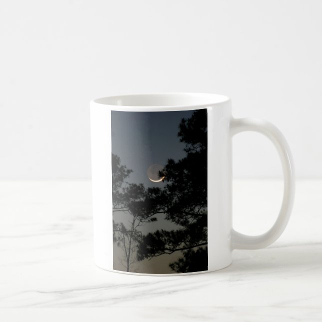 Earthshine Moon Coffee Mug (Right)