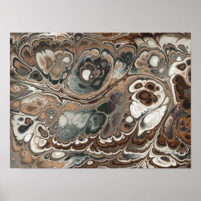 Earthstone Marble Flow Poster (Front)
