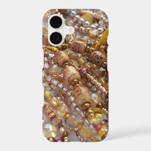 Earthtone Bead Print