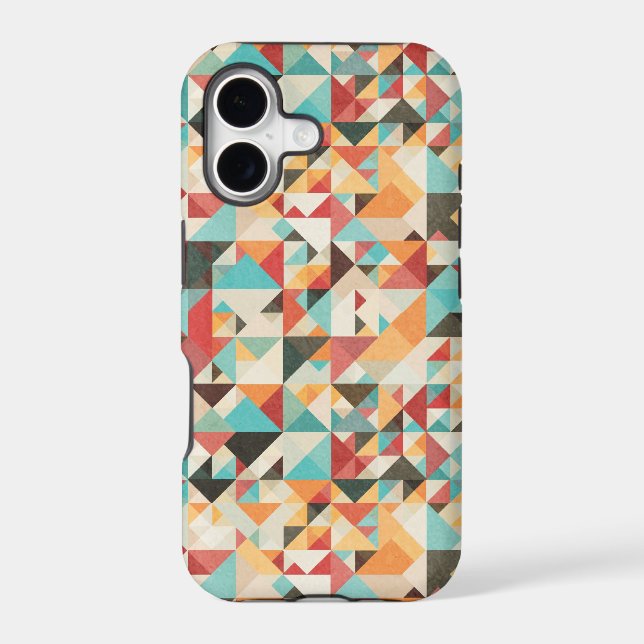 Earthtone Geometric Pattern (Back)