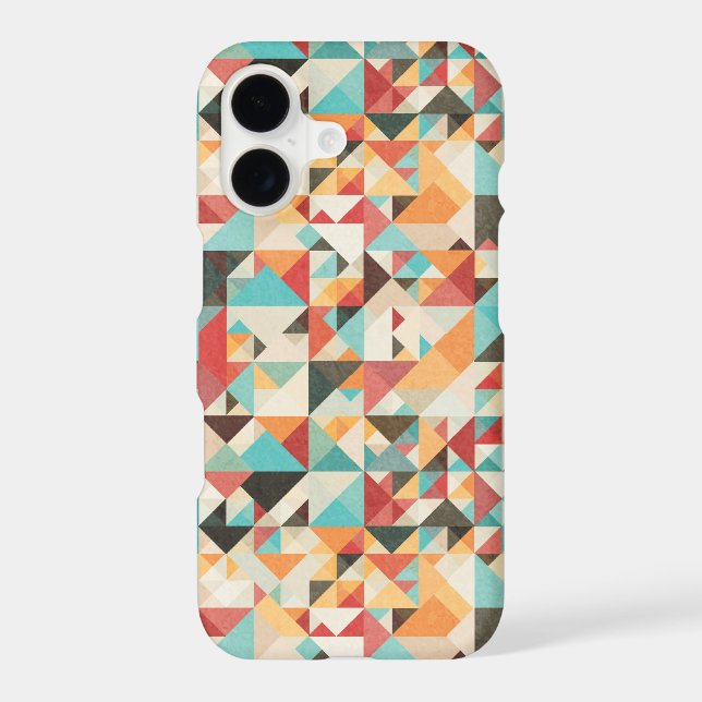 Earthtone Geometric Pattern (Back)