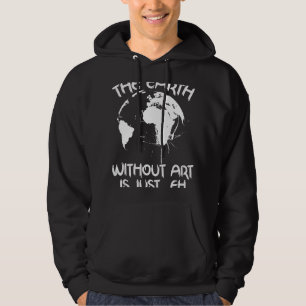 Earthworm Train Like Superhero Creature Earthworm Hoodie