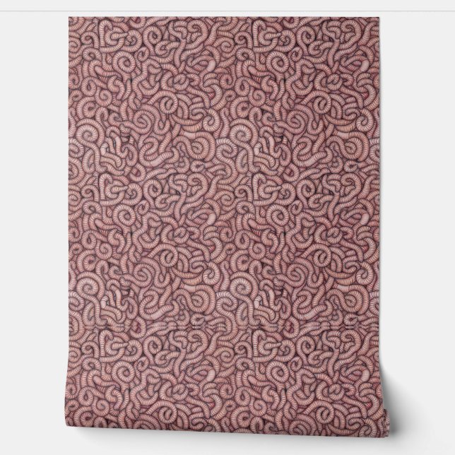 earthworms (big) wallpaper (Unrolling)
