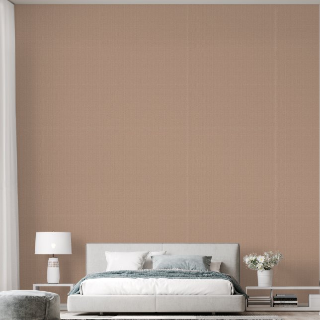 Earthy 1940s Retro Rosebud Utility Wallpaper (Bedroom)