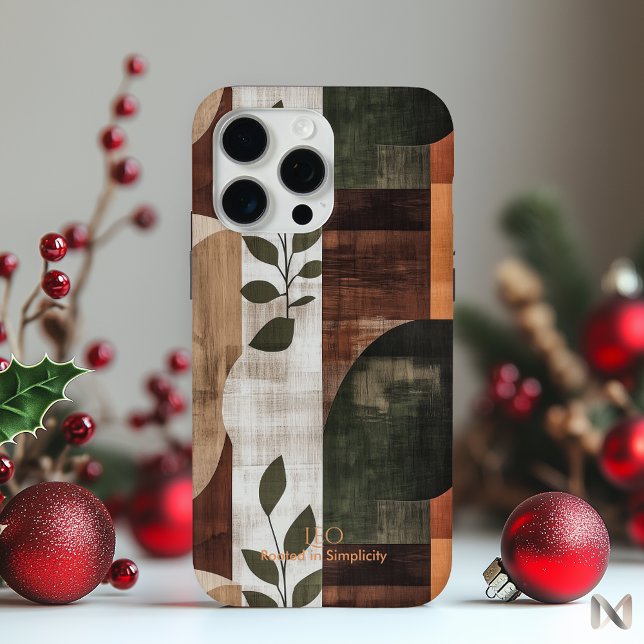 Earthy Abstract Minimalist - Organic Botanical Case-Mate iPhone Case (Creator Uploaded)