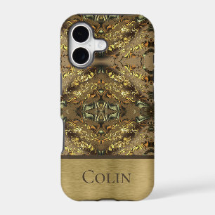 Earthy Abstract Monogram