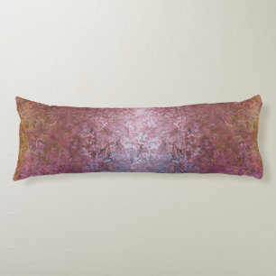 Earthy Alcohol Ink Abstract Body Cushion