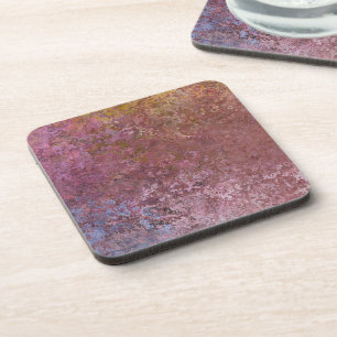 Earthy Alcohol Ink Abstract Coaster