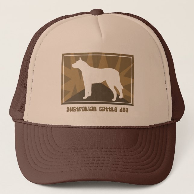 Earthy Australian Cattle Dog Hat (Front)
