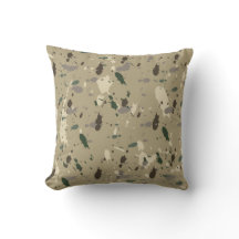 Earthy Beige Camo Nature Colours Paint Splatter