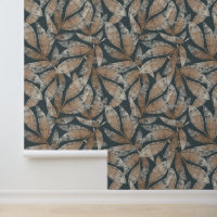 Earthy Bohemian Leaves 