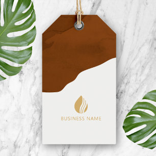 Earthy Boho Clothing Logo Hang Tag