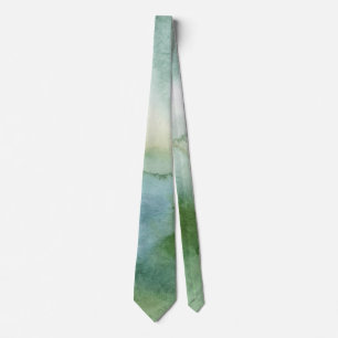 Earthy Calming Waters Tie