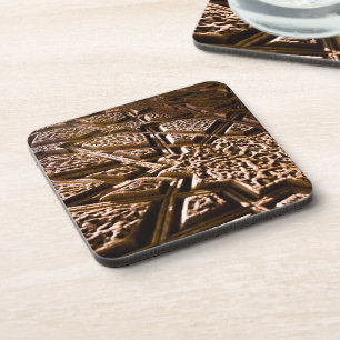 Earthy Clay Stars Coaster