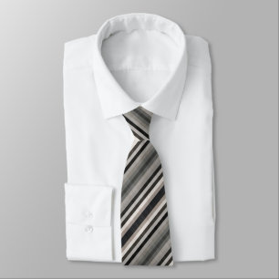 Earthy Colour Stripes Tie