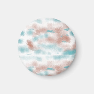 Earthy Earth Tone Clouds  Magnet