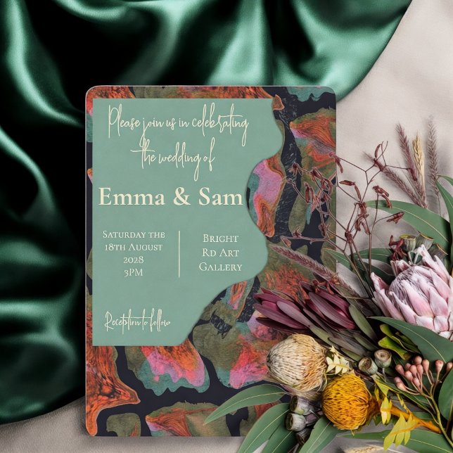 Earthy elegance Invitation (Creator Uploaded)