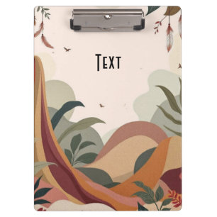 Earthy Escape Clipboard