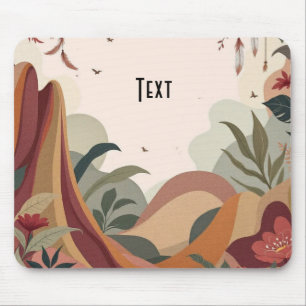 Earthy Escape Mouse Pad