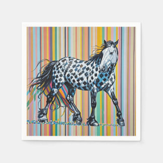 Earthy Essence Rustic Wall Art Napkin