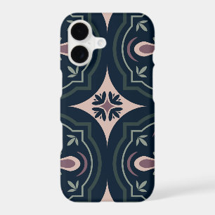 Earthy Floral Geometric Tiles