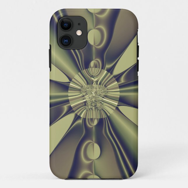 Earthy Geometric Abstract Modern Art Case-Mate iPhone Case (Back)
