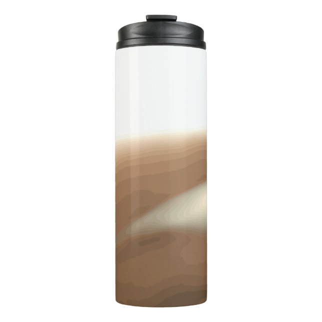 Earthy Gradient Sip: Desert Thermal Tumbler (Front)