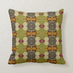 Earthy Green patterned pilow Cushion