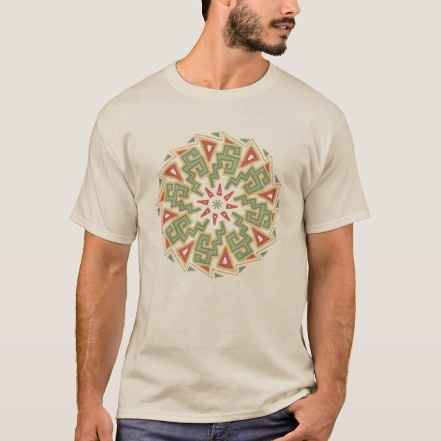 earthy mandala t-shirt (Front)