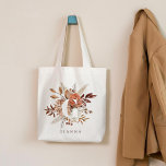 Earthy Monogram Bridal Party Tote Bag<br><div class="desc">This lovely design can be customised to your favourite colour combinations. Makes a great gift! Find stylish stationery and gifts at our shop: www.berryberrysweet.com.</div>