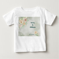 Earthy Shades Flowers Boho Elegant Sage Green