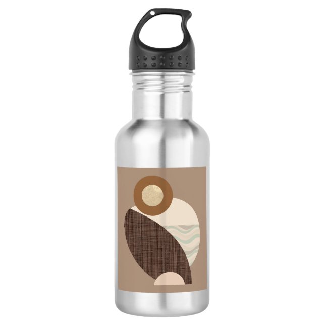 Earthy Shapes 532 Ml Water Bottle (Front)