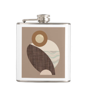 Earthy Shapes Hip Flask