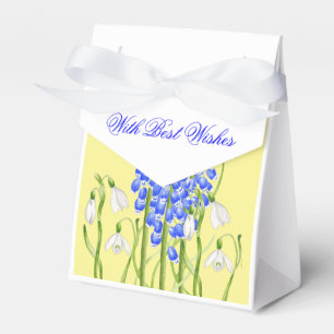 Earthy Spring on a Ribbon Favour Box (M,S)