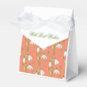 Earthy Spring on a Ribbon Favour Box (S)