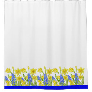 Earthy Spring on a Shower Curtain (M,D)
