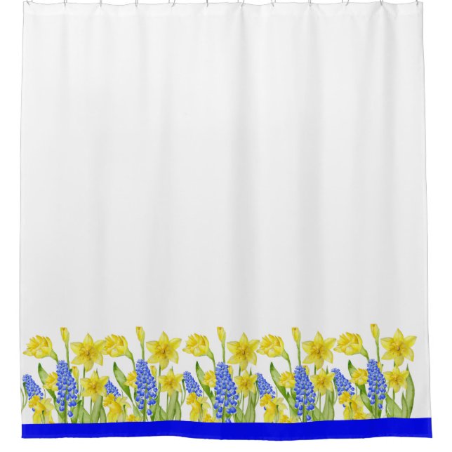 Earthy Spring on a Shower Curtain (M,D) (Front)
