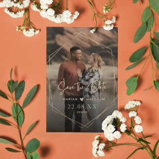 Earthy Tones Save The Date