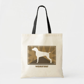 Earthy Weimaraner Tote Bag