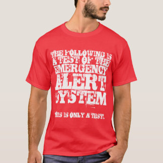EAS Test (White) (DOUBLE SIDED!) T-Shirt