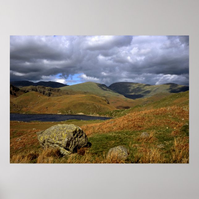 Easedale Tarn Cumbria England Poster (Front)