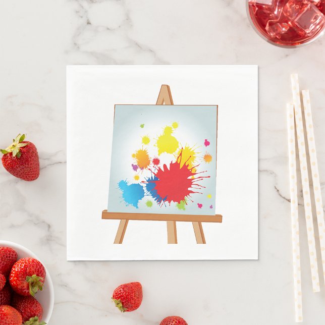 Easel Art Paper Napkins (Creator Uploaded)