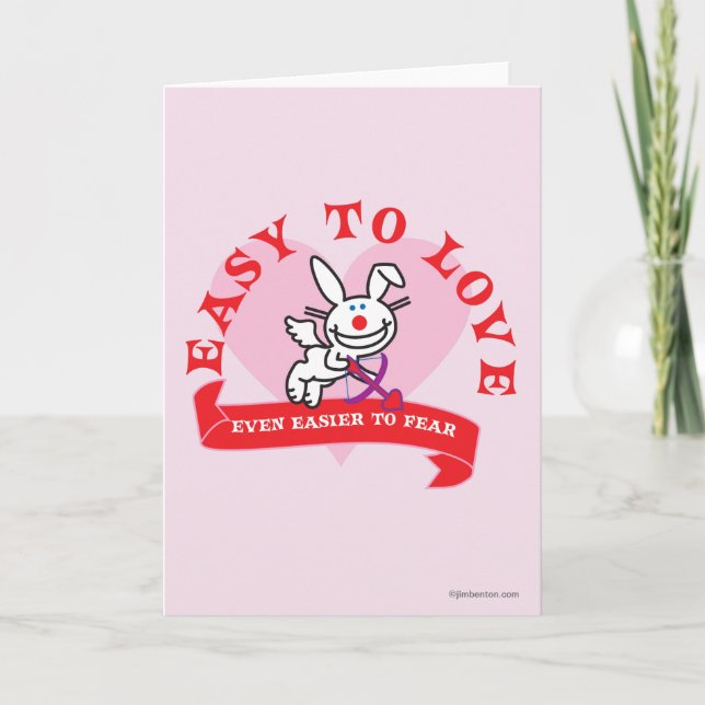 Easier To Fear Holiday Card (Front)