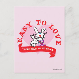 Easier To Fear Postcard