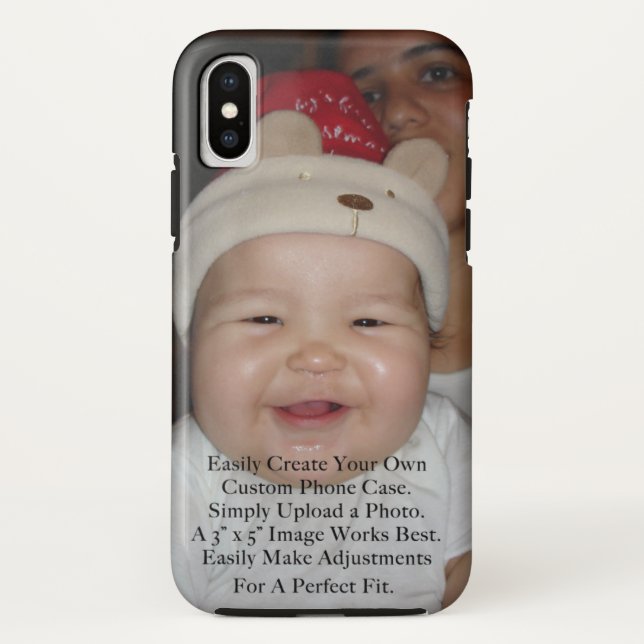 Easily Add Your Photo For a Personalised Custom Case-Mate iPhone Case (Back)